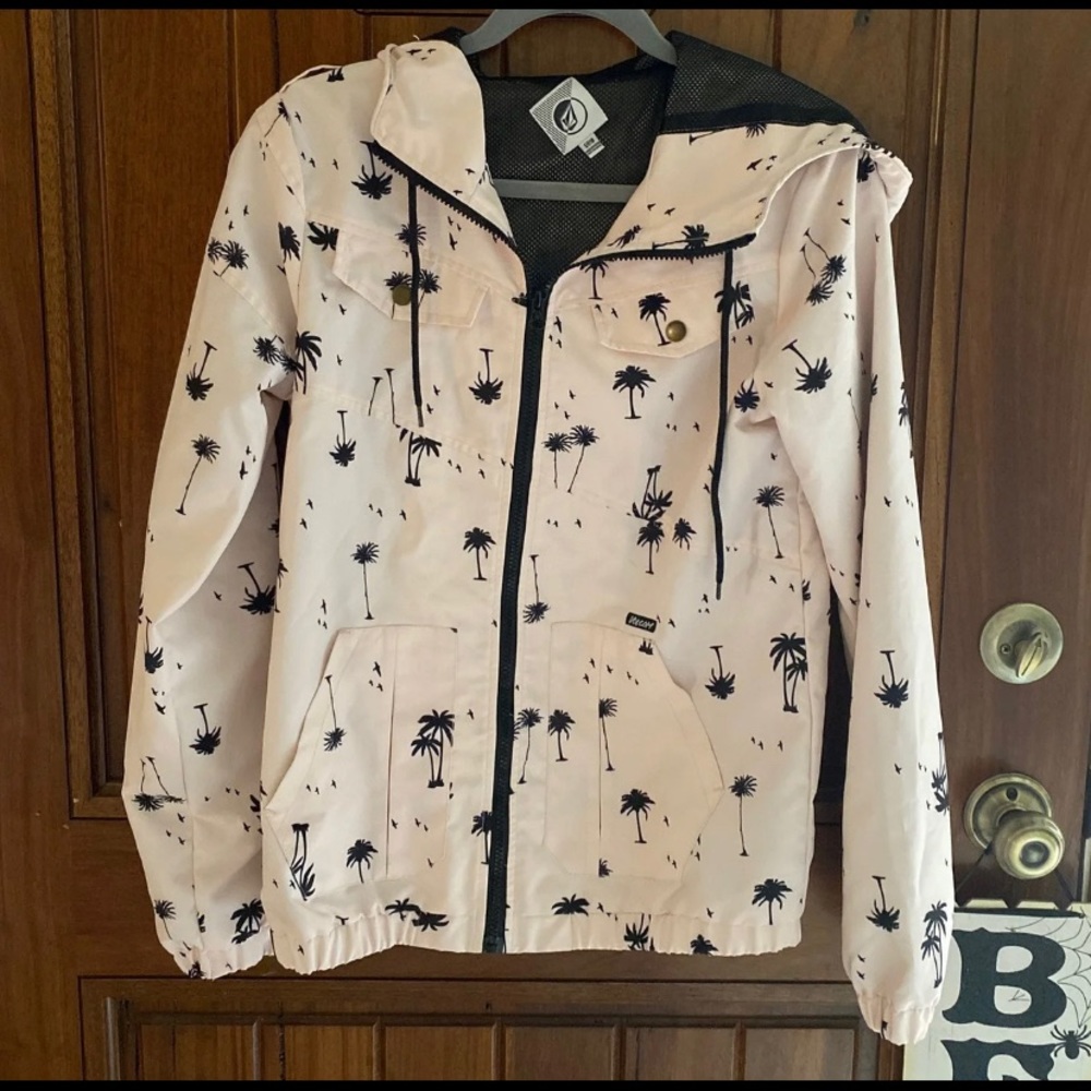 Light pink volcom jacket